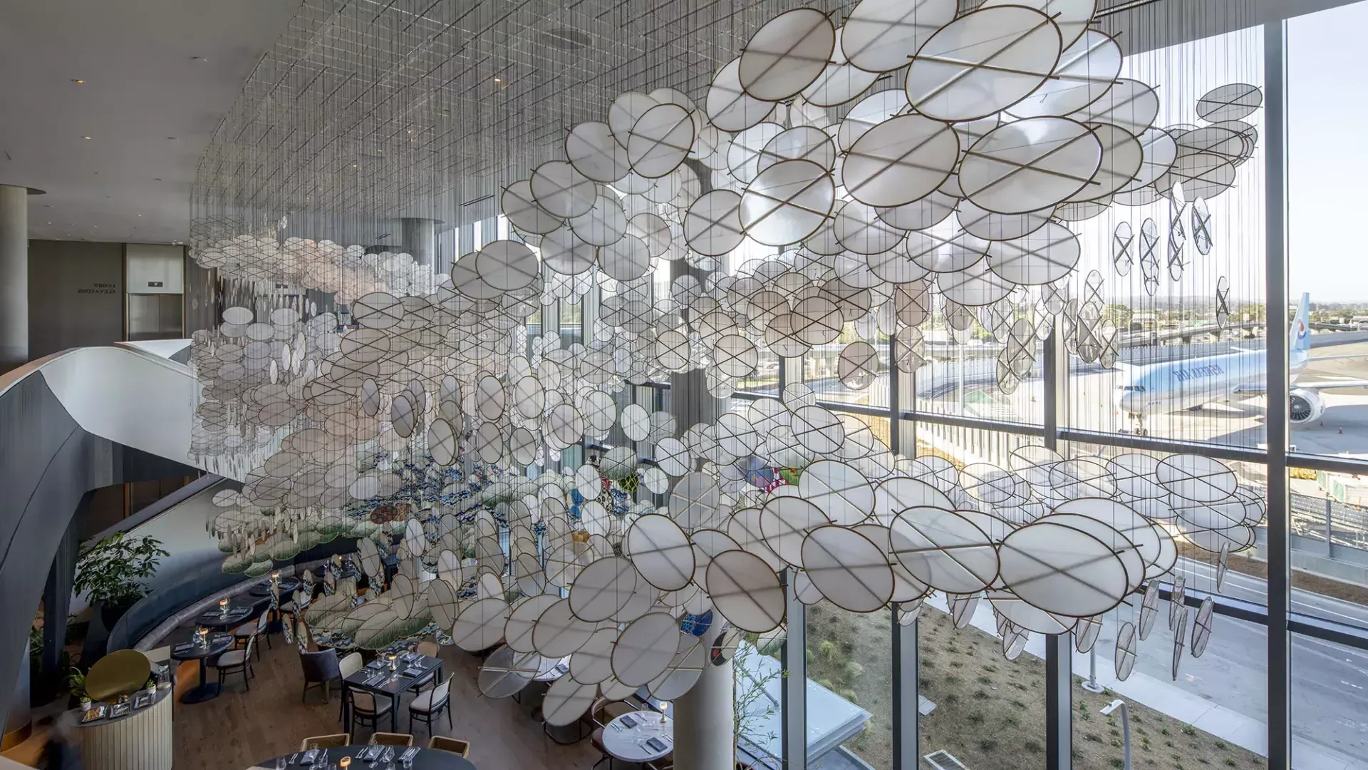 Jacob Hashimoto at the Grand Hyatt at SFO